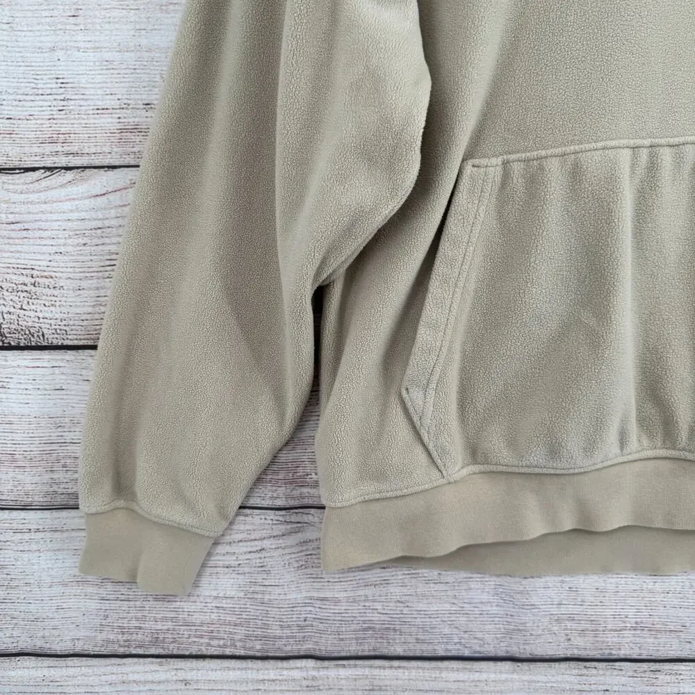 Nike Jordan Essential Winter Fleece Jacket Men's Size Medium Beige/Tan